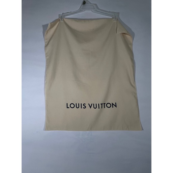 Louis Vuitton Dust Bag Beige Monogram Storage Pouch Authentic Luxury Accessory L